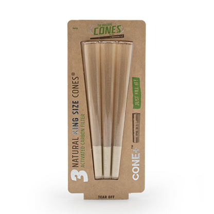 שלישיית קונוסים - King Size (Natural)