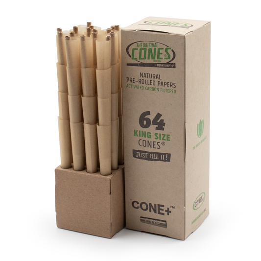 64 קונוסים - king size (Natural)
